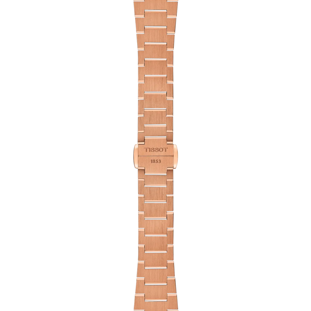 TISSOT PRX 25 Quartz Rose Gold Dial with Diamonds 25mm Rose Gold Stainless Steel Bracelet T137.010.33.506.00 - 4
