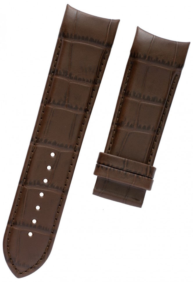TISSOT Official Strap Couturier 24mm Brown Leather without Buckle T610028611 - 1