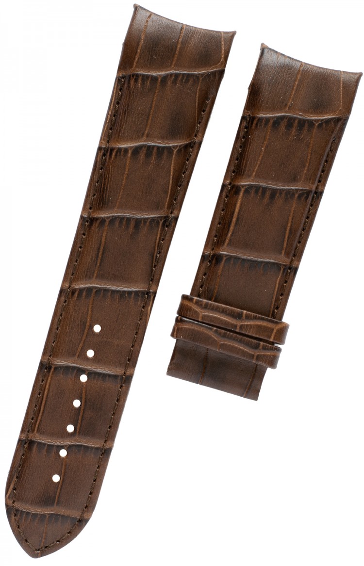 TISSOT Official Couturier XL 24mm Brown Leather Strap T610028612 - 1