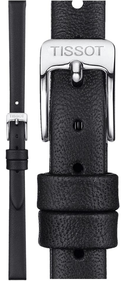 TISSOT Official 9mm Black Leather Strap T852043159 - 