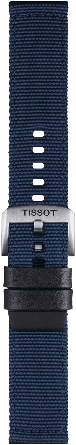 TISSOT Official 22mm Official Blue Textile Strap T852046754 - 3