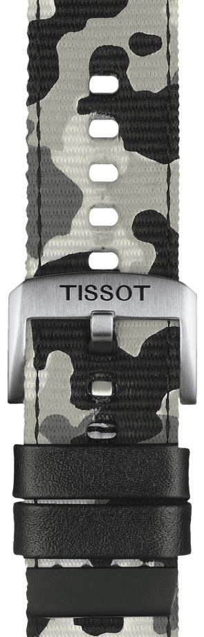 TISSOT Official 22mm Official Khaki Textile Strap T852046771 - 2