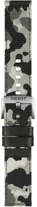 TISSOT Official 22mm Official Khaki Textile Strap T852046771 - 3