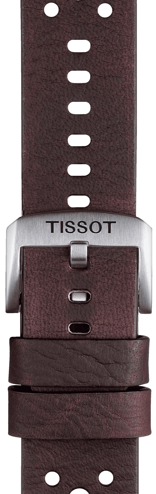 TISSOT Official 22mm Brown Leather Strap T852046777 - 