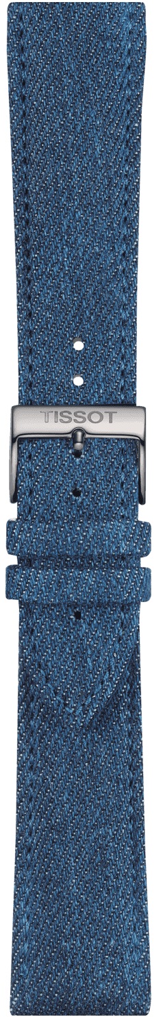 TISSOT Official 22-19mm Official Blue Textile Strap T852046781 - 3