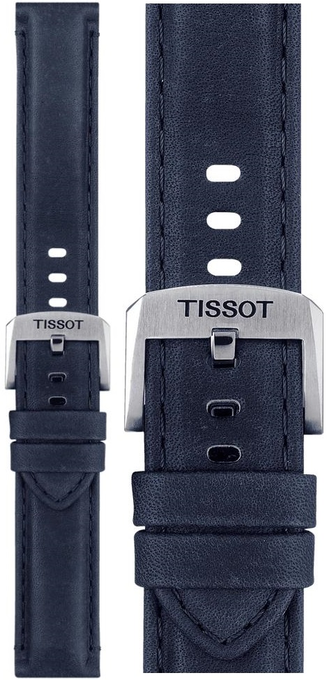 TISSOT Official 20mm Blue Leather Strap T852046831