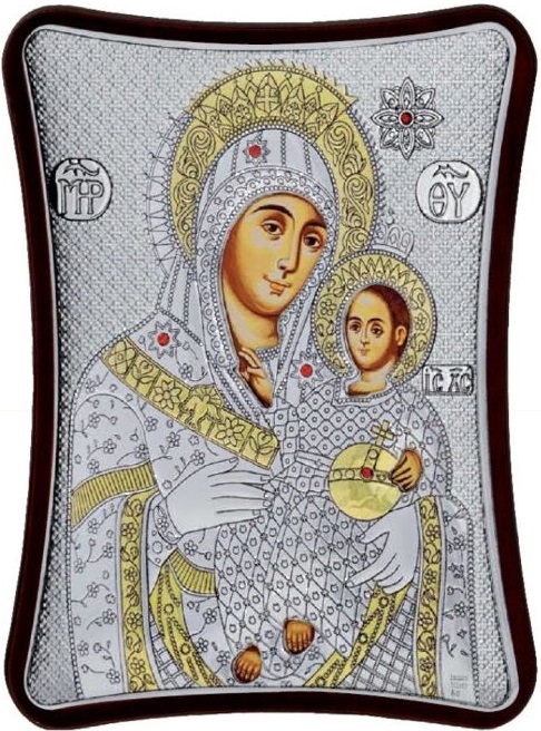 ΑΣΗΜΕΝΙΑ ΕΙΚΟΝΑ Παναγία η Βηθλεέμ (8.5cm x 10cm) MA/E1409/3X - 