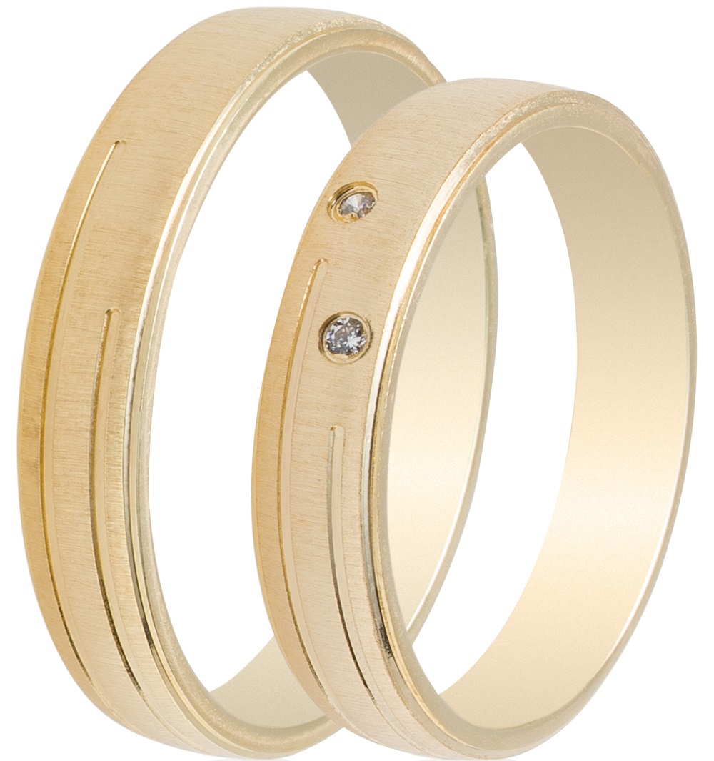 MASCHIO FEMMINA Celebrity Plus Collection Βέρες Κίτρινο Χρυσό TMF-35 - Κίτρινο Χρυσό