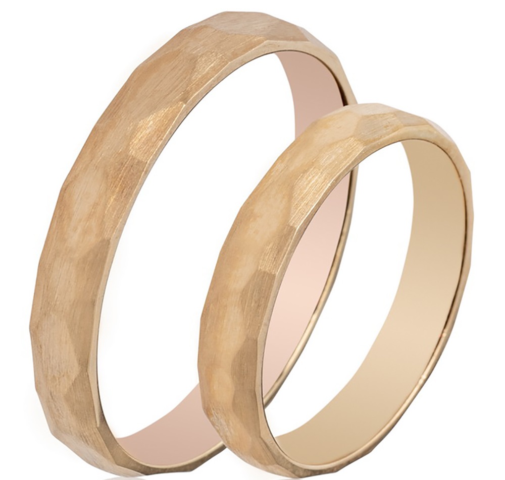 MASCHIO FEMMINA Famous Couple Collection Βέρες Κίτρινο  Χρυσό TMF-61