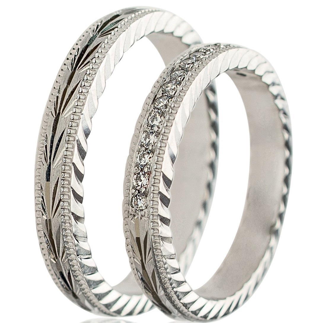 MASCHIO FEMMINA Celebrity Collection Βέρες Λευκό Χρυσό TMF-04 - Λεύκο Χρυσό