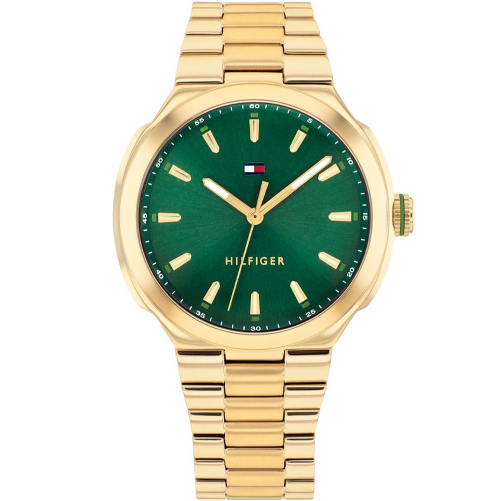 TOMMY HILFIGER Georgia Green Dial 36mm Gold Stainless Steel Bracelet 1782820 - 