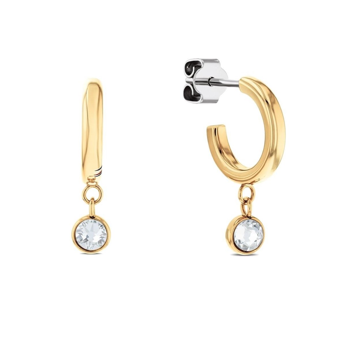 ΣΚΟΥΛΑΡΙΚΙΑ Gift Set TOMMY HILFIGER από Επιχρυσωμένο Ανοξείδωτο Ατσάλι με Πέτρες Ζιργκόν 2780976 - 