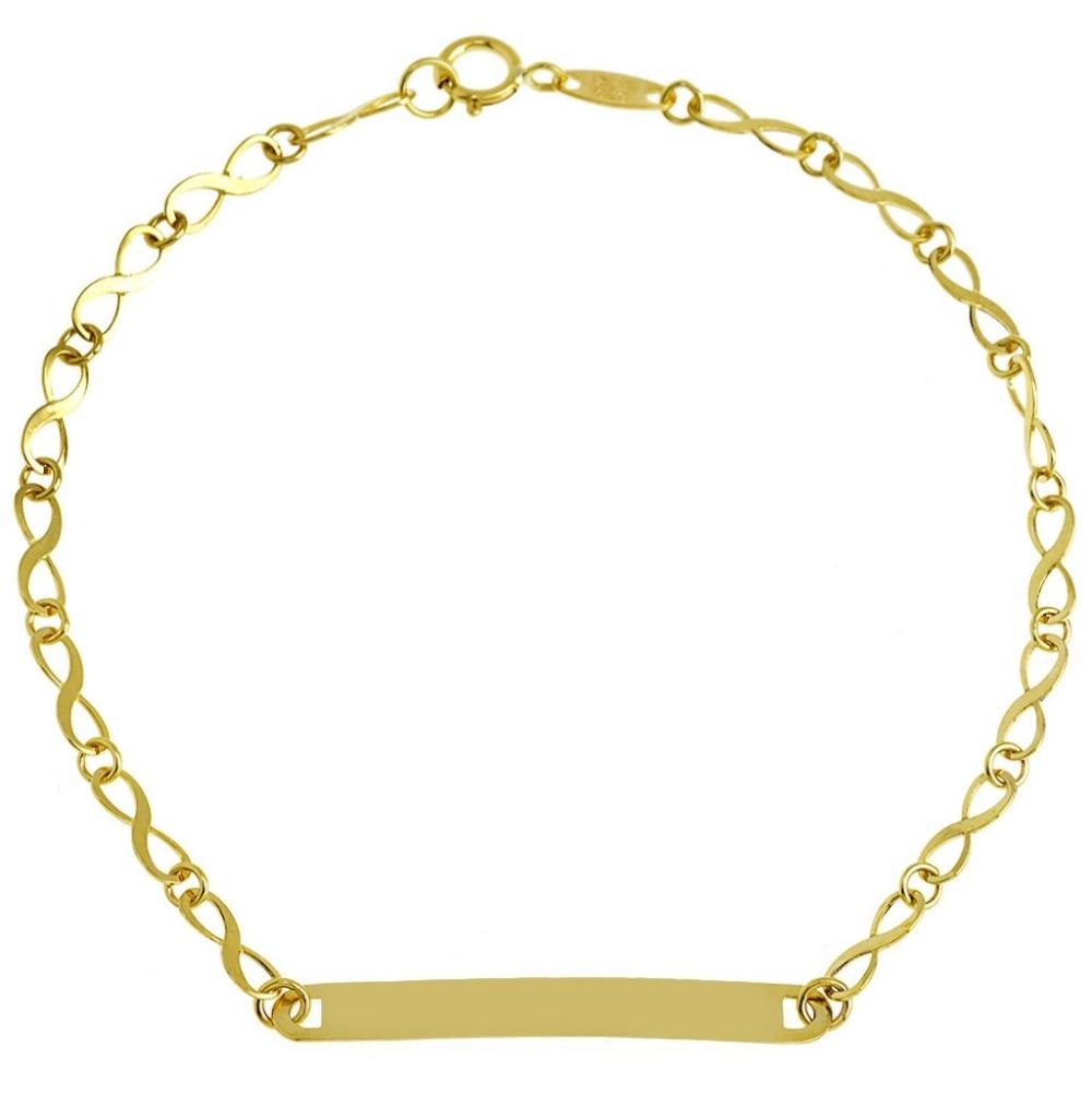 IDENTITY Bracelet SENZIO Collection K9 in Yellow Gold TPM001 - 1