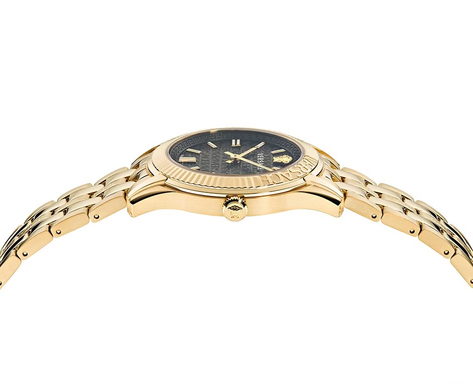 VERSACE Greca Time 35mm Gold Stainless Steel Bracelet VE6C00623 - 2
