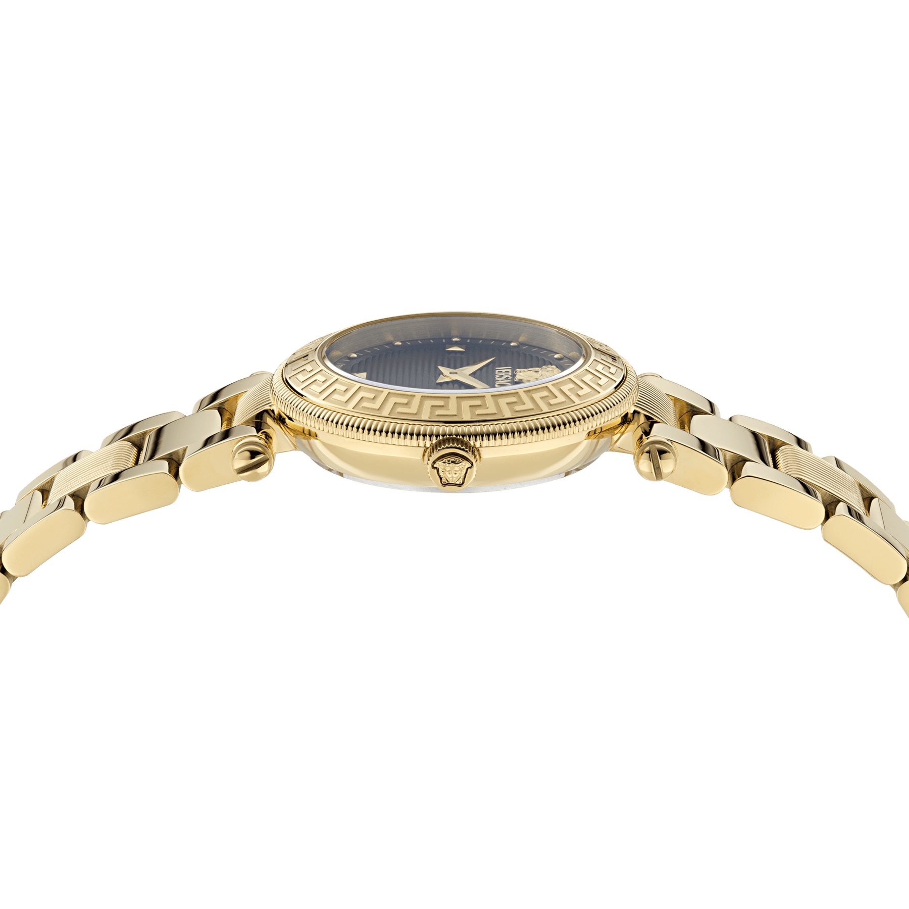 VERSACE Revive Petite Black Dial 30mm Gold Stainless Steel Bracelet VEBFA0424 - 3