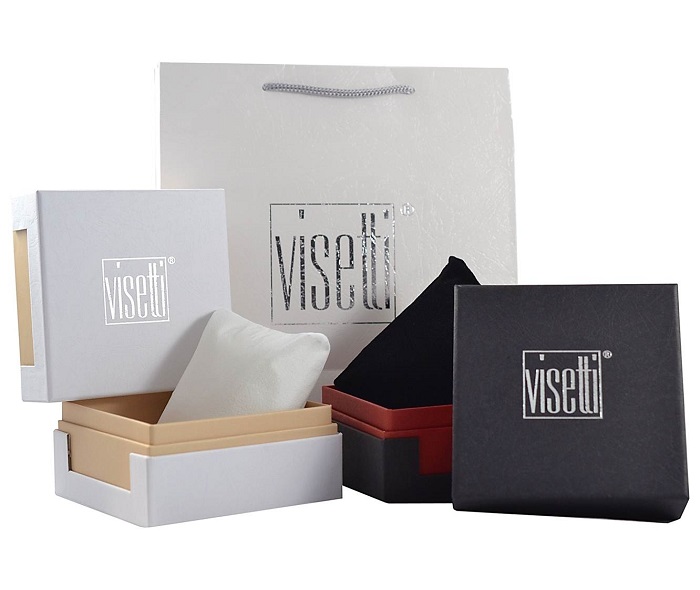 Visetti Jasmine Olive 36mm Rose Gold Stainless Steel Bracelet RI-910RL - 