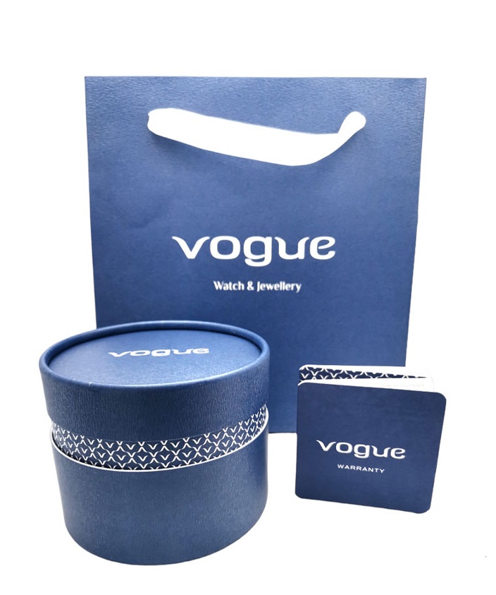 VOGUE Amelie Green 37mm Silver Stainless Steel Bracelet 2020613582 - 