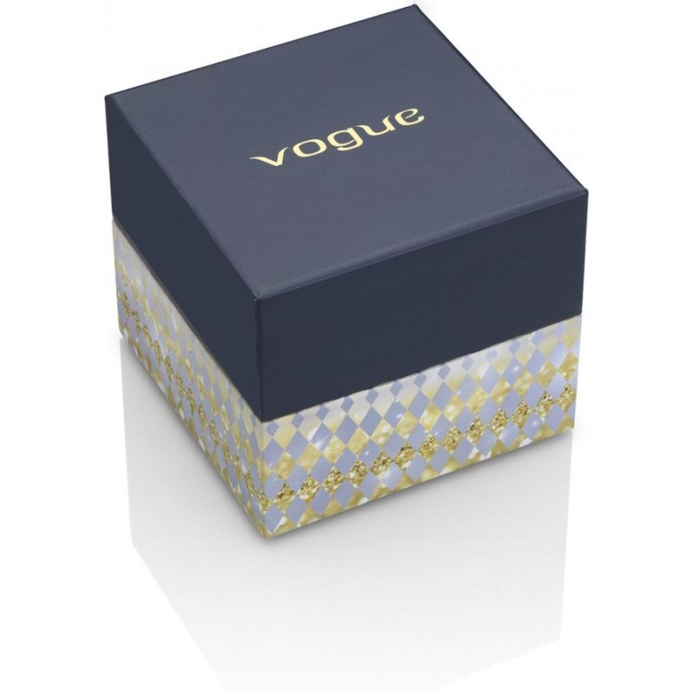 VOGUE Saint Tropez Crystals 32.9mm Silver & Gold Stainless Steel Bracelet 2020612761 - 