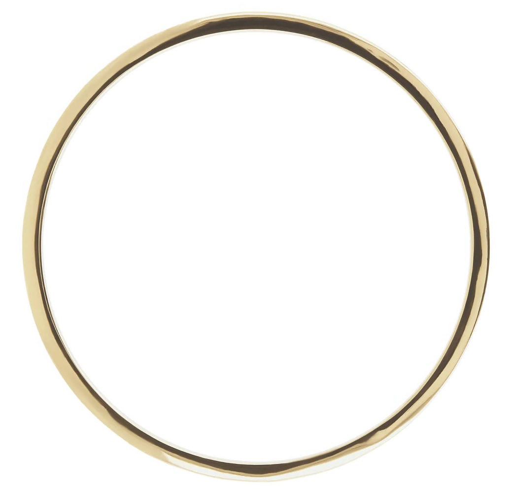 BRONZALLURE Yellow Gold Classic Rigid Bracelet WSBZ01971Y.Y - 