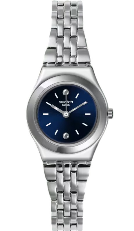 SWATCH Irony Lady Sloane 25mm Silver Stainless Steel Bracelet YSS288G - 