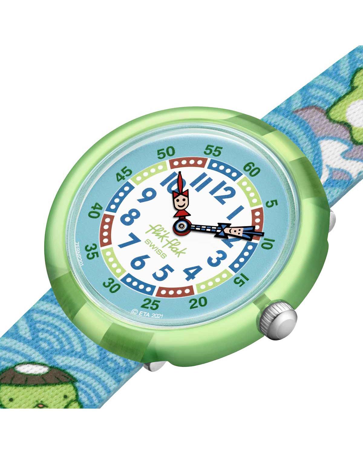 FLIK FLAK Tales From The World Kawataro 31.85mm Multicolor Fabric Strap ZFBNP201 - 3