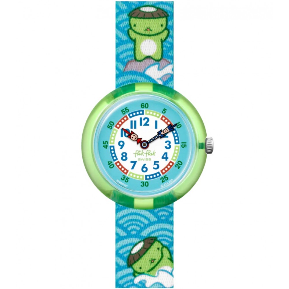 FLIK FLAK Tales From The World Kawataro 31.85mm Multicolor Fabric Strap ZFBNP201 - 
