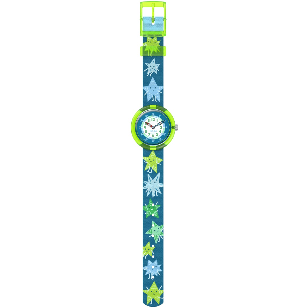 FLIK FLAK Story Time Starry Glow 31.85mm Multicolor Fabric Strap ZFBNP242 - 4