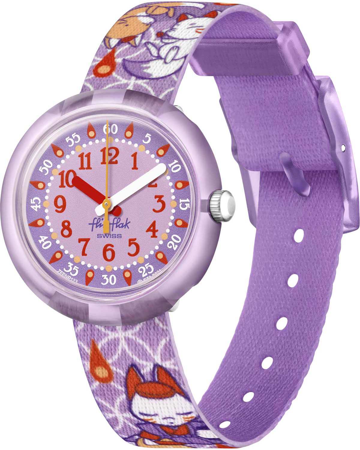 FLIK FLAK Tales From The World Yako-Parade 31.85mm Multicolor Fabric Strap ZFPNP123 - 