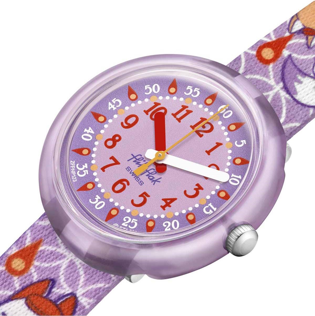 FLIK FLAK Tales From The World Yako-Parade 31.85mm Multicolor Fabric Strap ZFPNP123 - 3