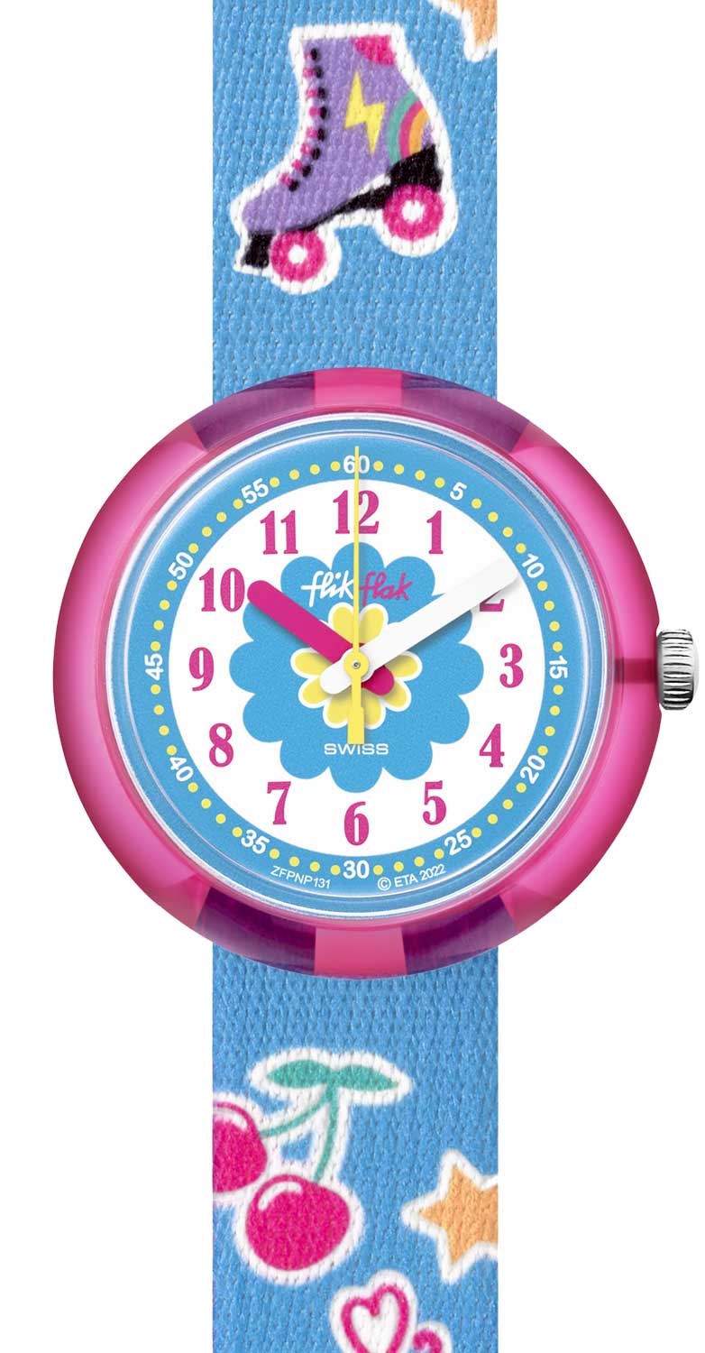 FLIK FLAK Sport Lovers Disco Pop 31.85mm Multicolor Fabric Strap ZFPNP131 - 1