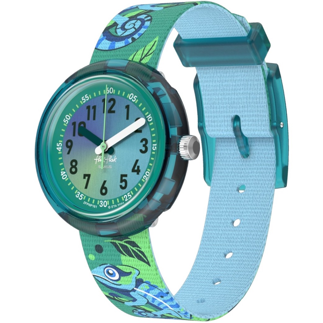 FLIK FLAK Friends Fur-Ever Camo Friends 31.85mm Multicolor Fabric Strap ZFPNP161 - 