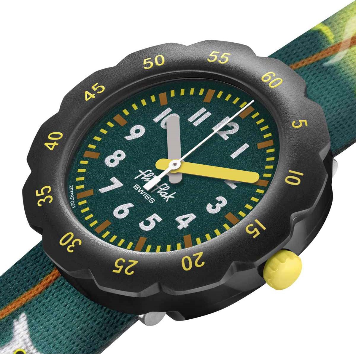 FLIK FLAK Tales From The World Wizarmazing 34.75mm Multicolor Silicone Strap ZFPSP061 - 3