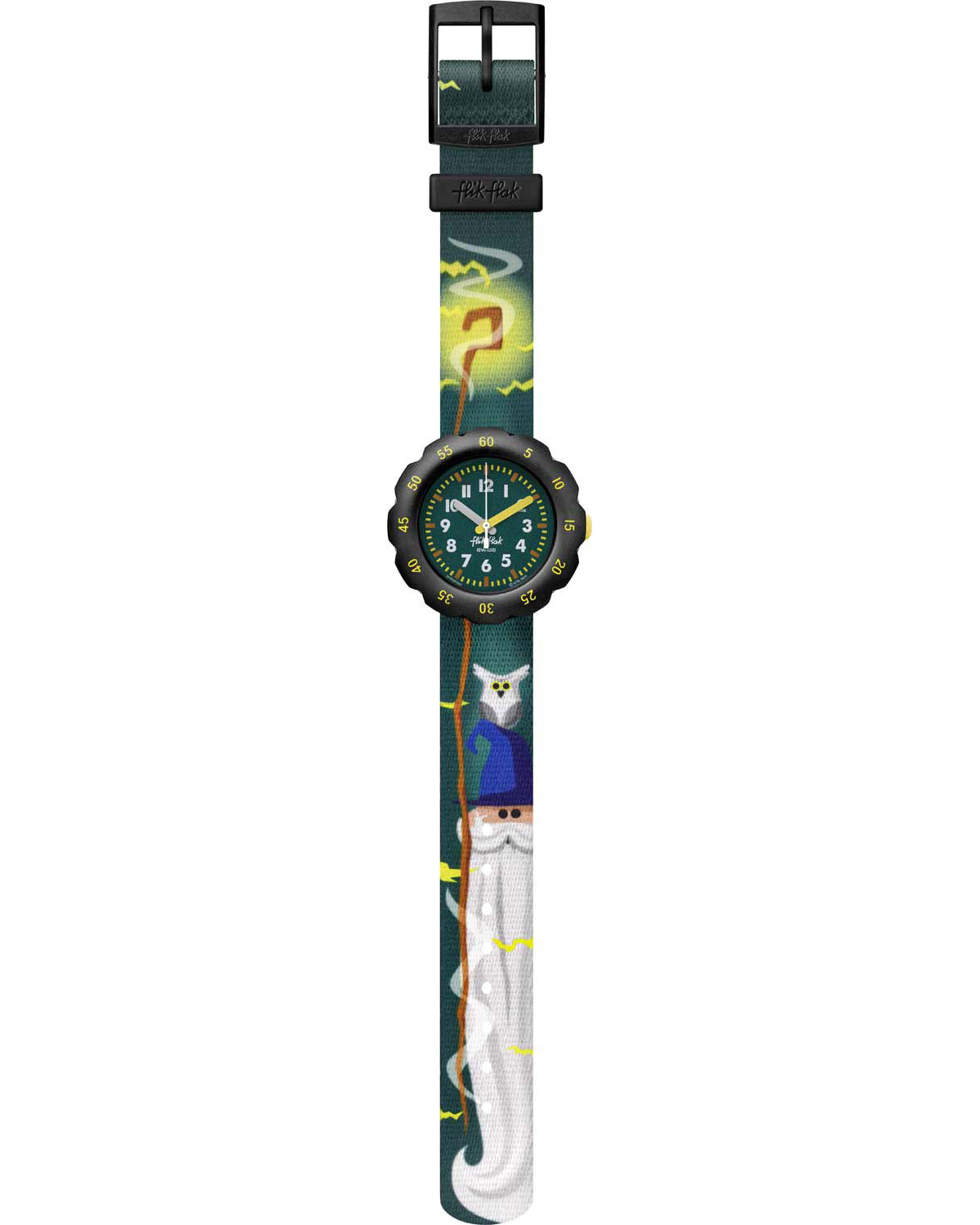 FLIK FLAK Tales From The World Wizarmazing 34.75mm Multicolor Silicone Strap ZFPSP061 - 4