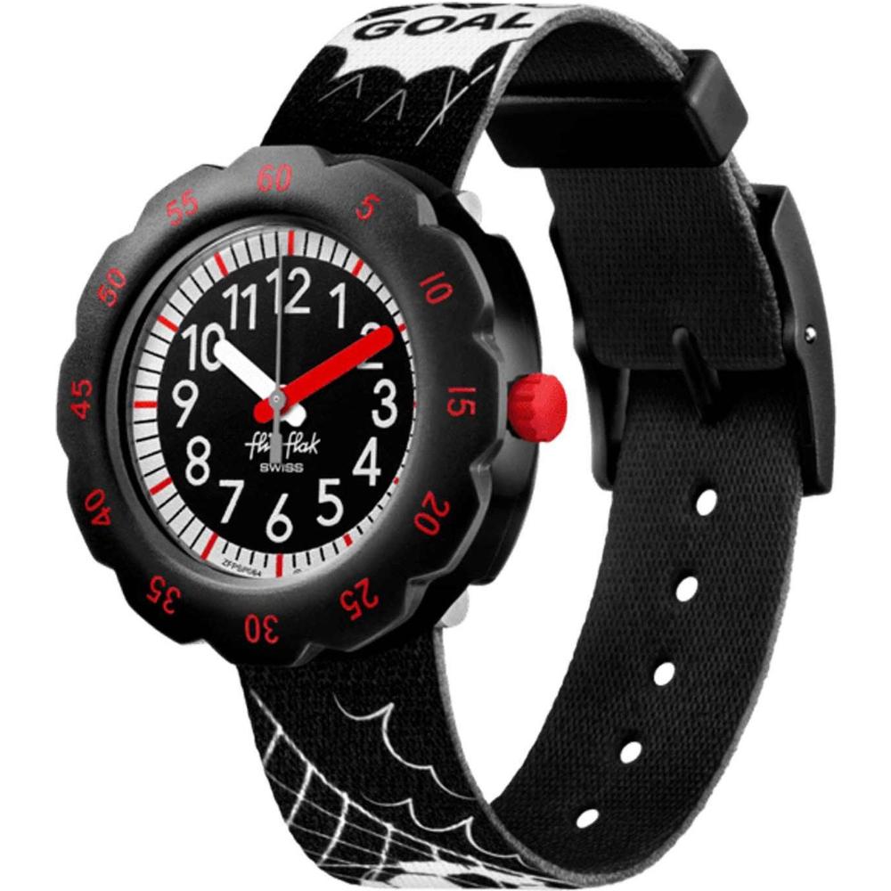 FLIK FLAK Sport Lovers Goal! 34.75mm Multicolor Silicone Strap ZFPSP064 - 1