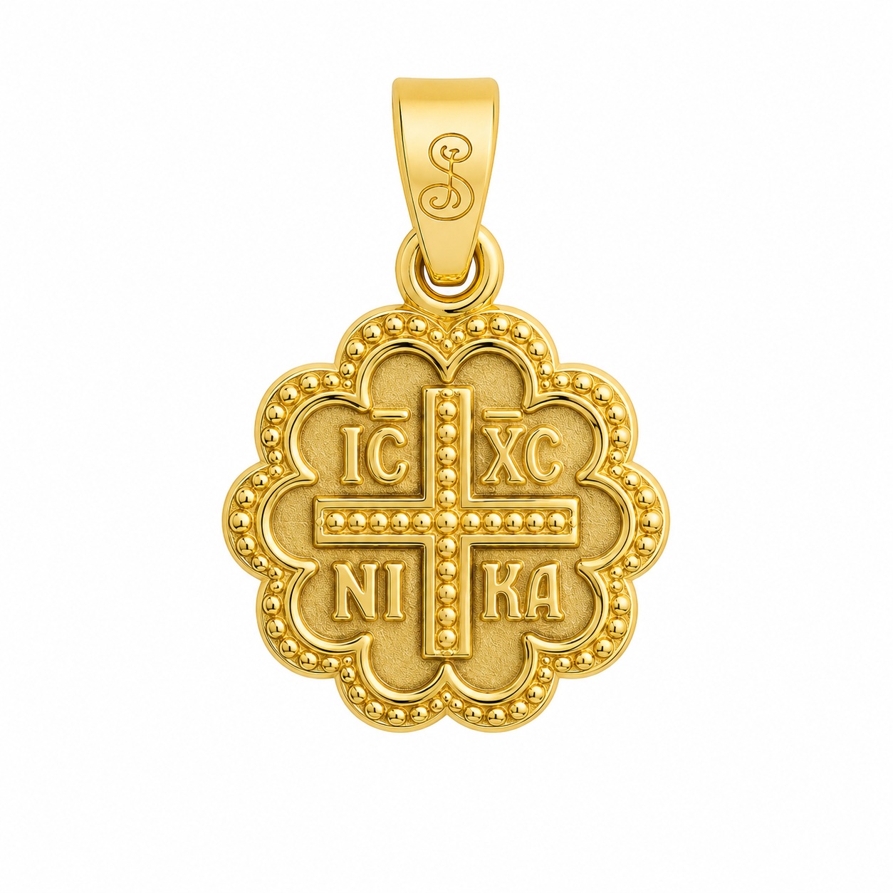 ΜΕΝΤΑΓΙΟΝ Κωνσταντινάτο SENZIO Collection από Κ9 Κίτρινο Χρυσό 3MAN.301PE - 