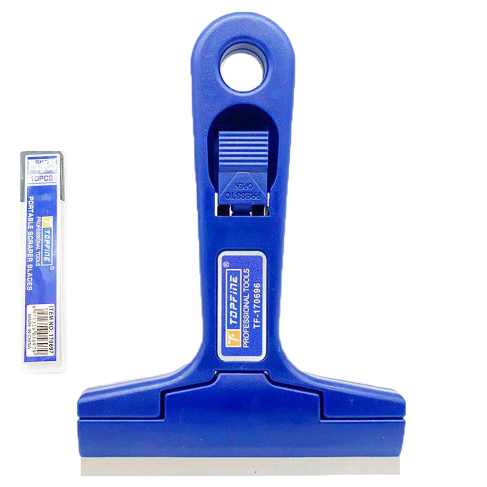 TOPFINE ΞΥΣΤΡΑ ΤΖΑΜΙΩΝ ΜΕ ΛΑΜΑ 18 Χ 102ΜΜ + 10 ΑΝΤΑΛ/ΚΕΣ ΛΑΜΕΣ 08750 - 