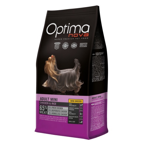 OPTIMA NOVA ADULT MINI CHICKEN & RICE 2KG - 