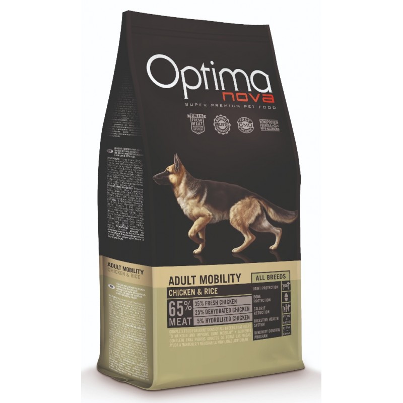 OPTIMA NOVA ADULT MOBILITY CHICKEN & RICE 2KG - 