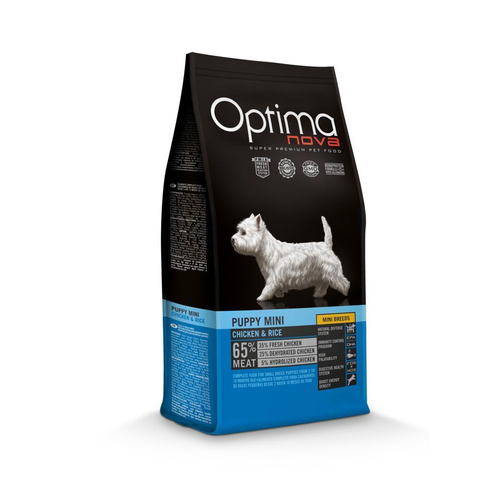 OPTIMA NOVA PUPPY MINI CHICKEN & RICE 2KG - 