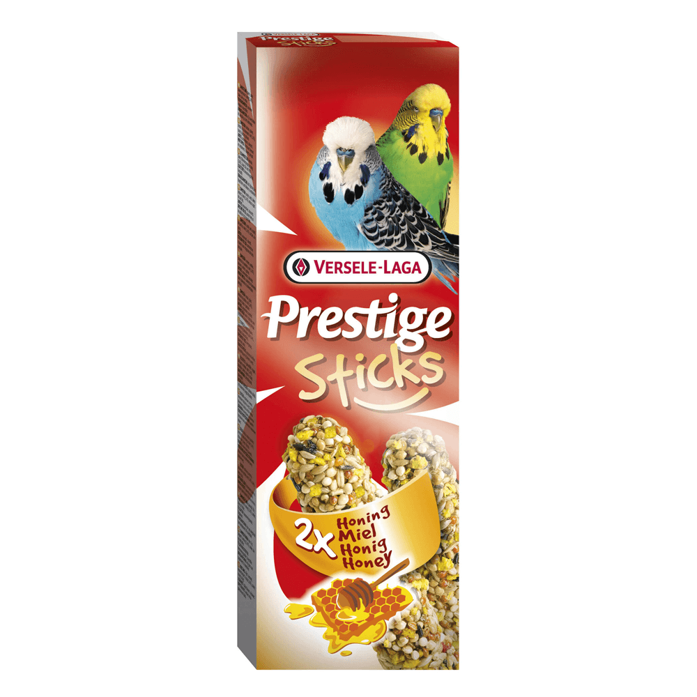 VERSELE LAGA PRESTIGE STICKS ΜΕ ΜΕΛΙ ΓΙΑ ΠΑΠΑΓΑΛΑΚΙΑ 2 Χ 30 gr - 