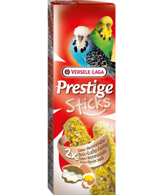 VERSELE LAGA PRESTIGE STICKS ΜΕ ΑΥΓΑ ΚΑΙ ΚΟΧΥΛΙΑ ΓΙΑ ΠΑΠΑΓΑΛΟΥΣ 2 Χ 30 gr - 