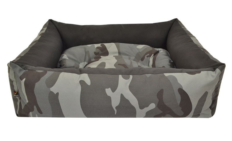 WOOFMODA ΑΔΙΑΒΡΟΧΟ ΠΟΥΦ ΚΡΕΒΑΤΙ ΣΚΥΛΟΥ-ΓΑΤΑΣ M911-1101 ΠΑΡΑΛΛΑΓΗΣ ΓΚΡΙ Νο2 40 Χ 45 Χ Υ 20 CM -