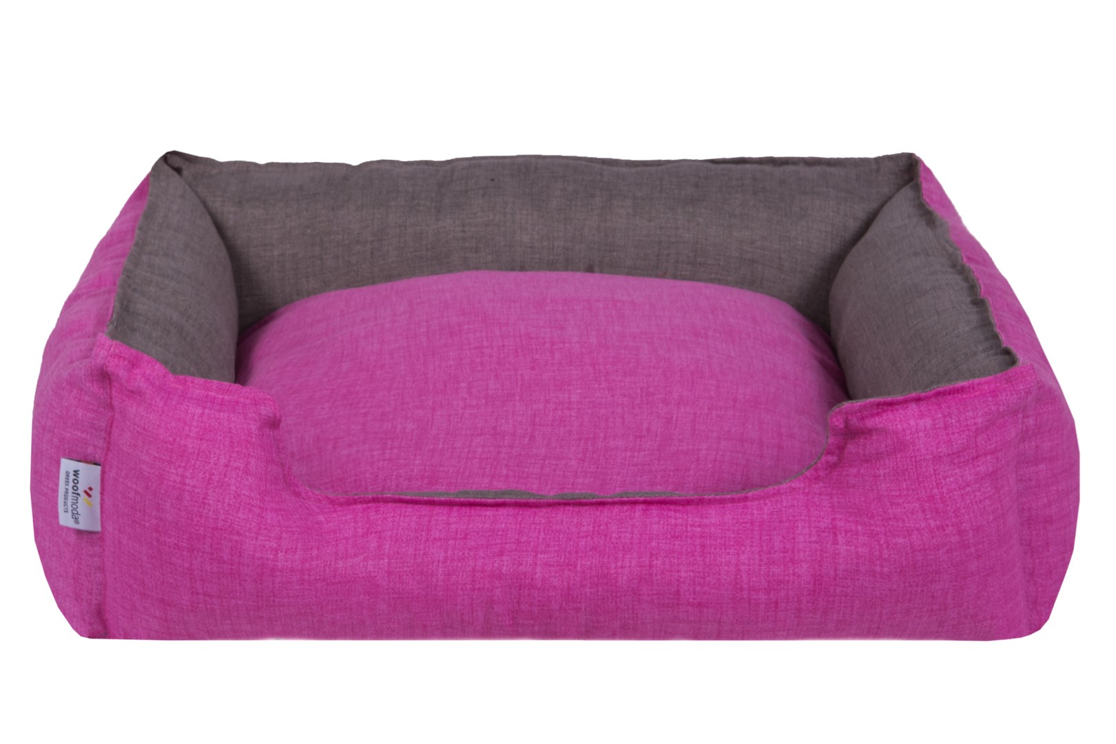 WOOFMODA ΚΑΝΑΠΕΣ ΚΡΕΒΑΤΙ ΣΚΥΛΟΥ-ΓΑΤΑΣ Μ912-1201 ΦΟΥΞΙΑ No2 40 Χ 45 Χ Υ20 CM -