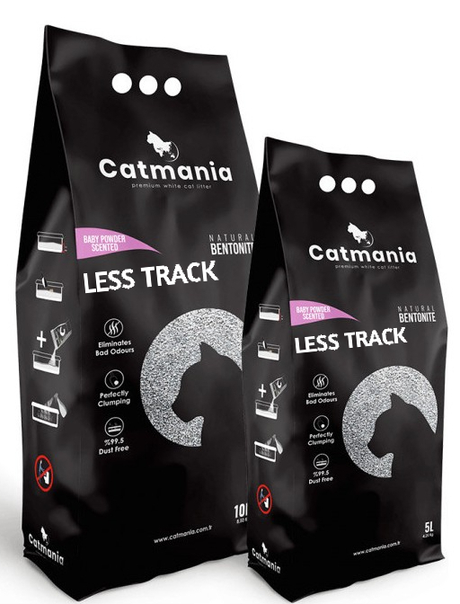 CATMANIA ΑΜΜΟΣ ΓΑΤΑΣ BABY POWDER LESSTRACK 5LT - 