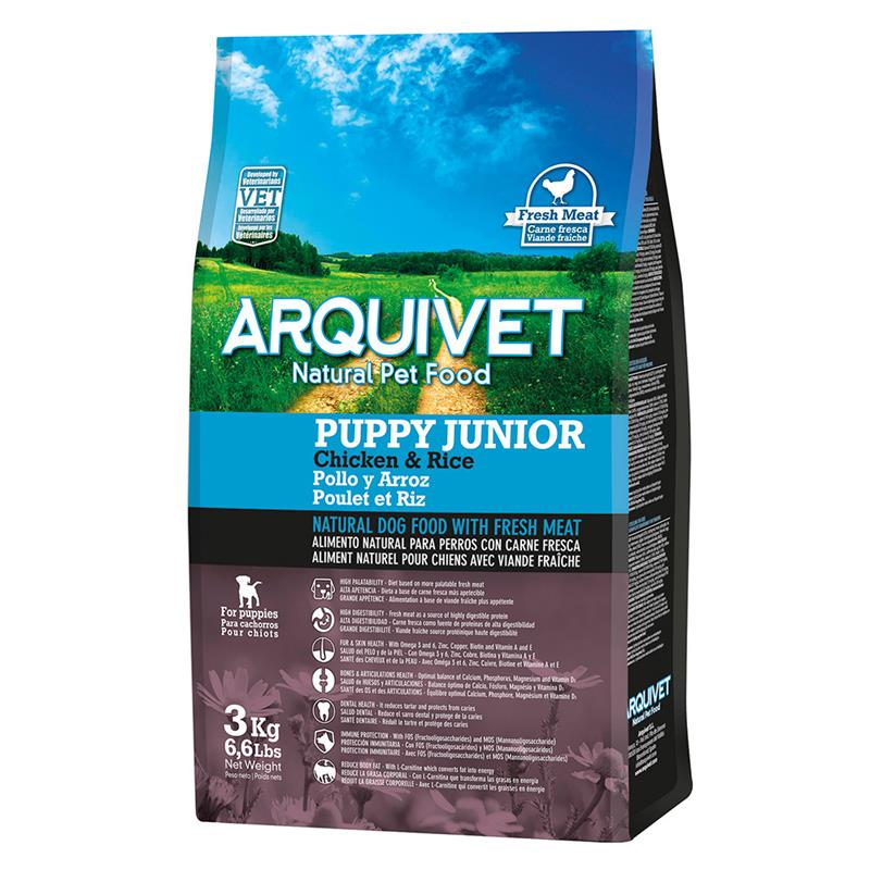 ARQUIVET DOG PUPPY JUNIOR 3KG  - 