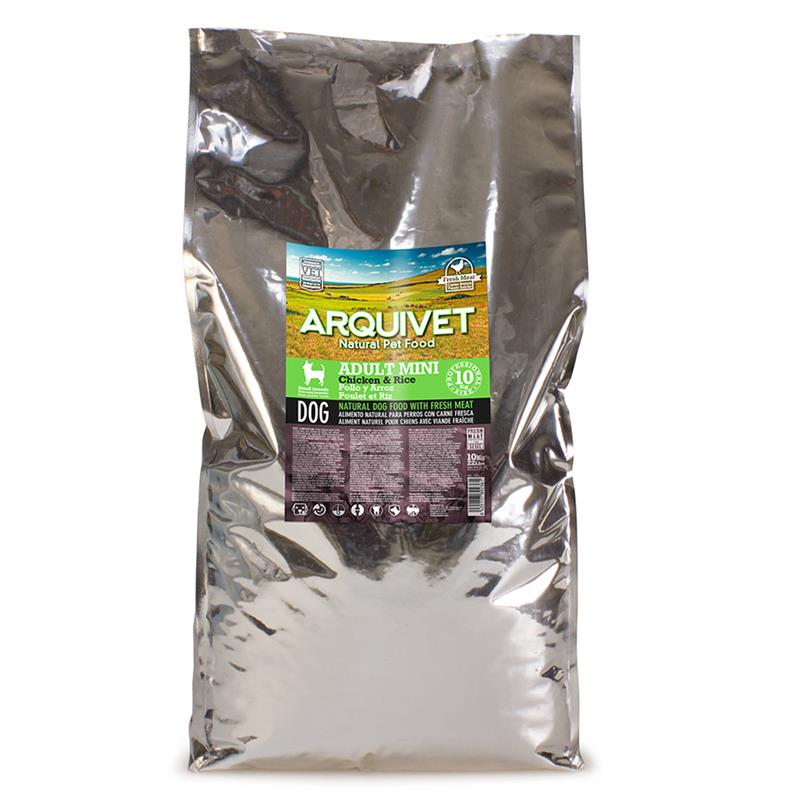 ARQUIVET DOG ADULT MINI CHICKEN & RICE 10KG -