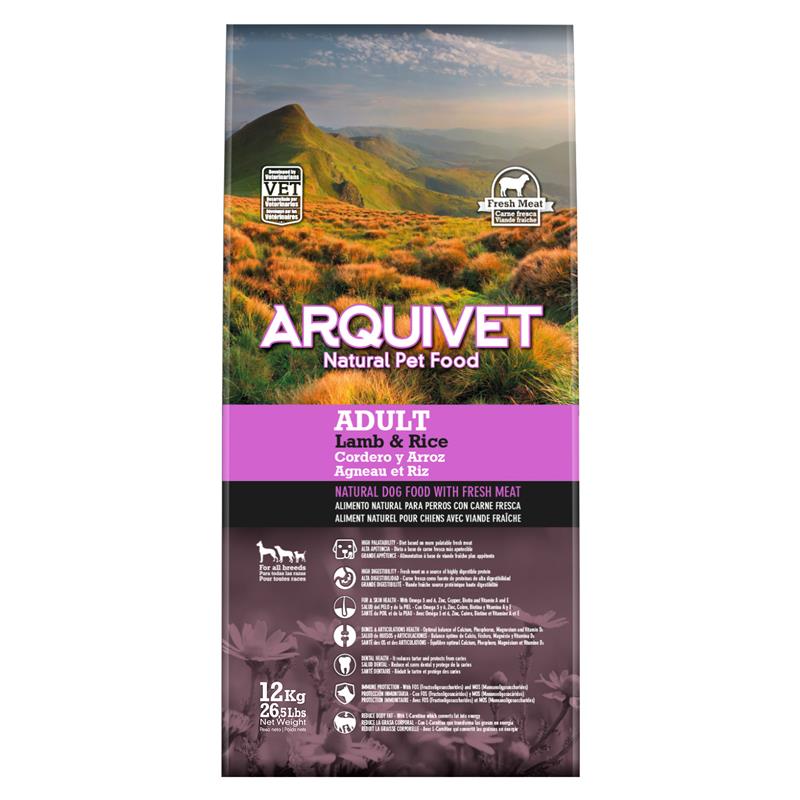 ARQUIVET DOG ADULT LAMP & RICE 12KG  - 5