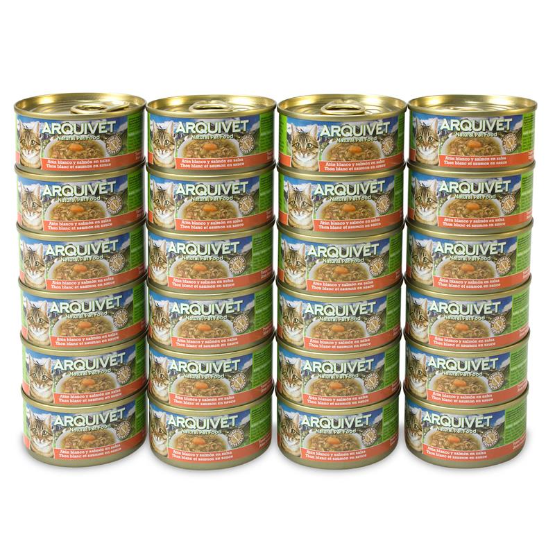 ARQUIVET ΥΓΡΗ ΤΡΟΦΗ ΓΙΑ ΓΑΤΕΣ ΤΟΝΟΣ ΚΑΙ ΣΟΛΩΜΟΣ 80gr - 4