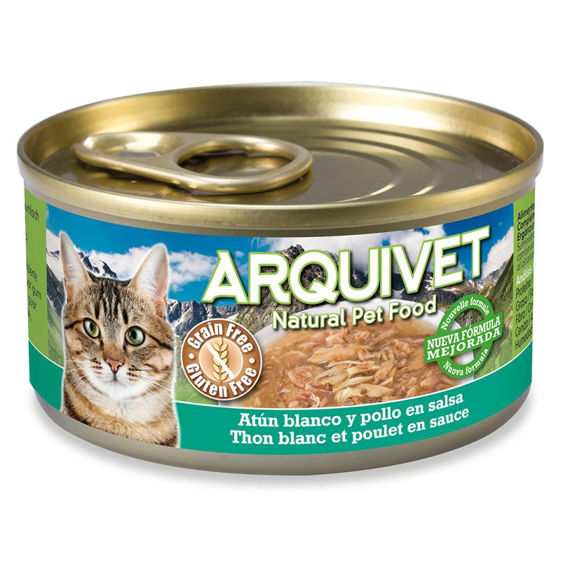 ARQUIVET ΥΓΡΗ ΤΡΟΦΗ ΓΙΑ ΓΑΤΕΣ ΤΟΝΟΣ ΚΑΙ ΚΟΤΟΠΟΥΛΟ 80gr - 