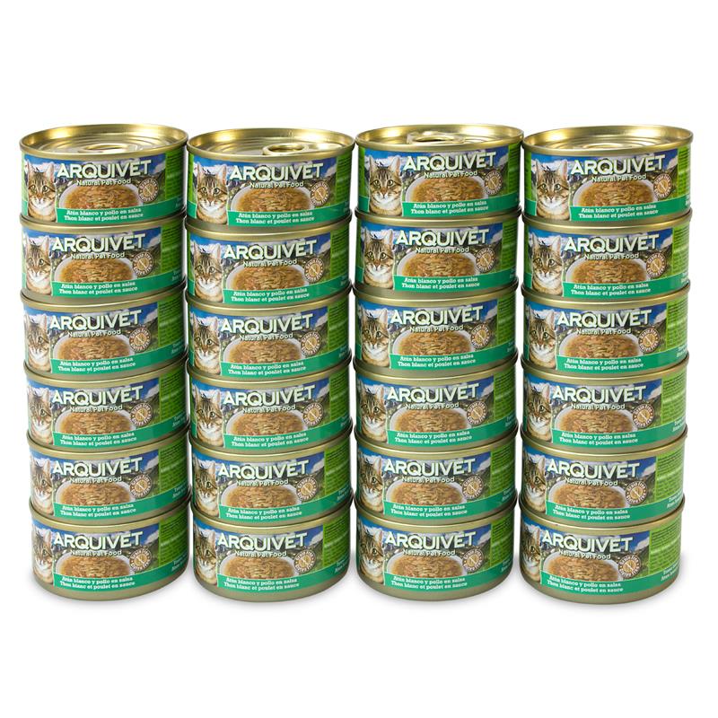 ARQUIVET ΥΓΡΗ ΤΡΟΦΗ ΓΙΑ ΓΑΤΕΣ ΤΟΝΟΣ ΚΑΙ ΚΟΤΟΠΟΥΛΟ 80gr - 4